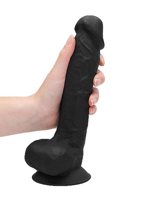 Gruby żylasty realistyczny penis przyssawka 17,8cm