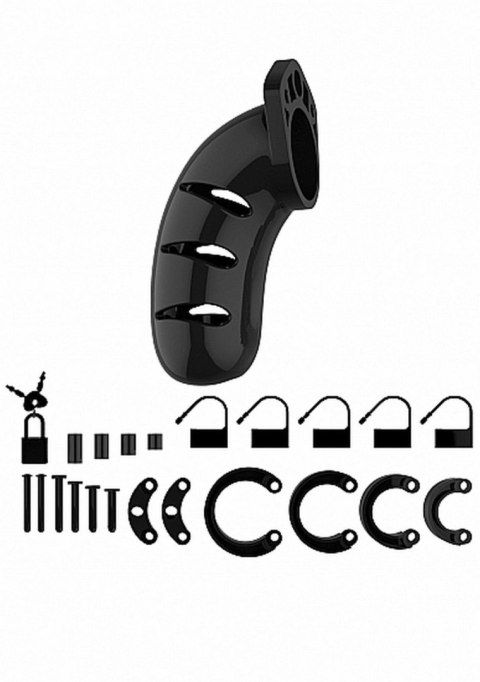 Model 03 - Chastity - 4.5" - Cock Cage - Black Model 03 - Chastity - 4.5" - Cock Cage - Black