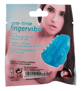 Mała nakładka na palec wibrująca sex stymulator
