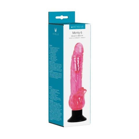 Wibrator z wypustką do łechtaczki przyssawka 21cm Wibrator z wypustką do łechtaczki przyssawka 21cm