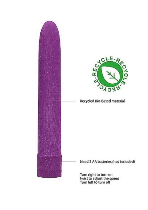 7" Vibrator - Biodegradable - Purple 7" Vibrator - Biodegradable - Purple
