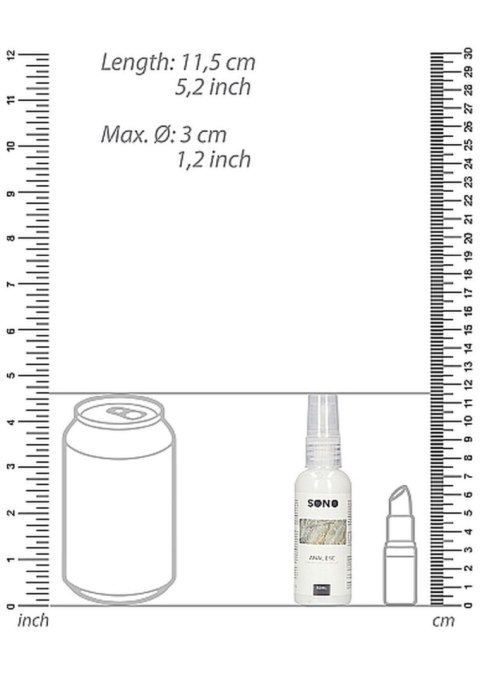 Żel analny efekt znieczulający unisex wodny 50ml Żel analny efekt znieczulający unisex wodny 50ml
