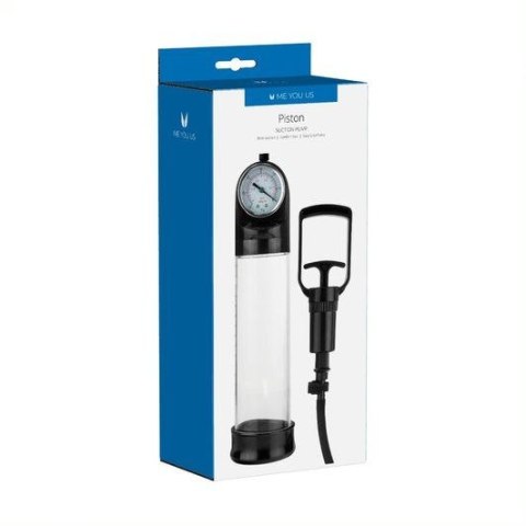Pompka- Me You Us Piston Pump Clear/Black Pompka- Me You Us Piston Pump Clear/Black