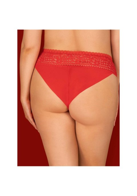 Czerwone erotyczne figi obsessive blossmina 4xl