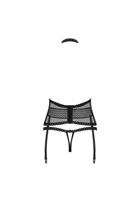 Komplet gorset stringi sex obsessive strapelie lxl