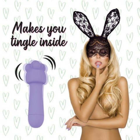 FeelzToys - Mister Bunny Massage Vibrator met 2 Dopjes Paars FeelzToys - Mister Bunny Massage Vibrator met 2 Dopjes Paars