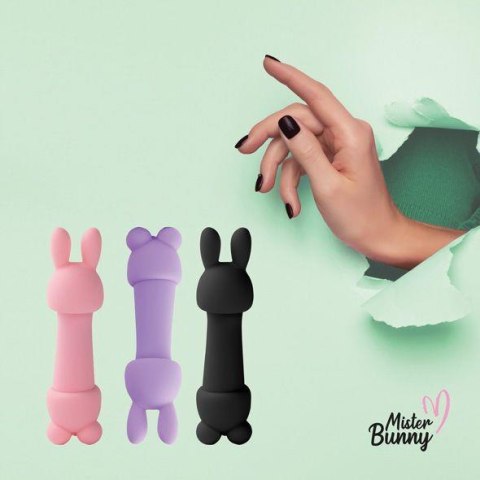 FeelzToys - Mister Bunny Massage Vibrator met 2 Dopjes Paars FeelzToys - Mister Bunny Massage Vibrator met 2 Dopjes Paars