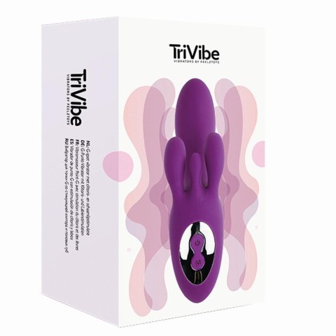 FeelzToys - TriVibe G-Spot Vibrator met Clitoris & Schaamlippen Stimulatie Paars FeelzToys - TriVibe G-Spot Vibrator met Clitoris & Schaamlippen Stimulatie Paars