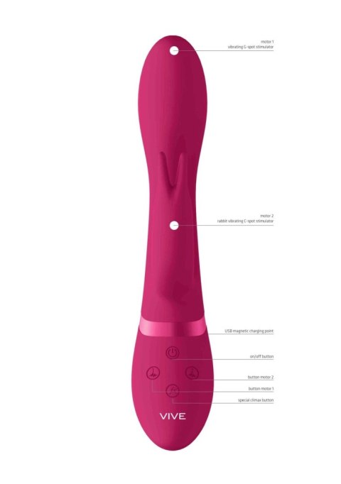 Wibrator-Zosia - Classic G-Spot Rabbit - Pink Wibrator-Zosia - Classic G-Spot Rabbit - Pink
