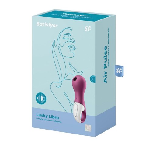 Wibrator masażer łechtaczki satisfyer lucky libra Wibrator masażer łechtaczki satisfyer lucky libra