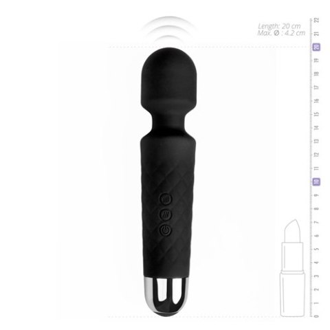 Wibrator Mini Różdżka EasyToys - Czarny