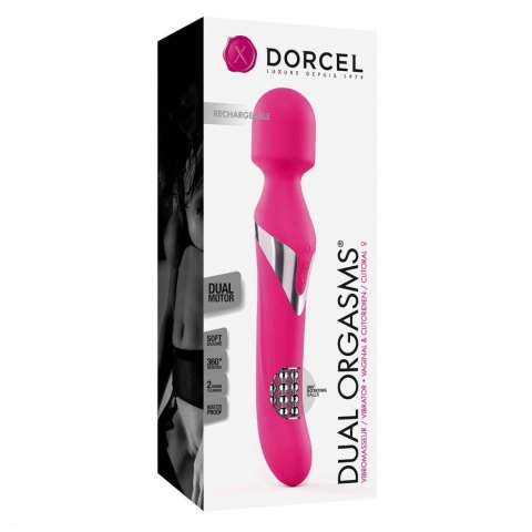 Wibrator masażer 2w1 rotacja dorcel dual orgasms Wibrator masażer 2w1 rotacja dorcel dual orgasms