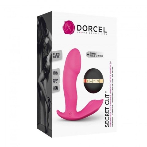 Wibrator masażer dorcel secret clit 10 trybów 7cm Wibrator masażer dorcel secret clit 10 trybów 7cm