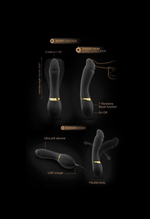Wibrator punktu g dorcel tender spot: 20cm 7 tryb Wibrator punktu g dorcel tender spot: 20cm 7 tryb