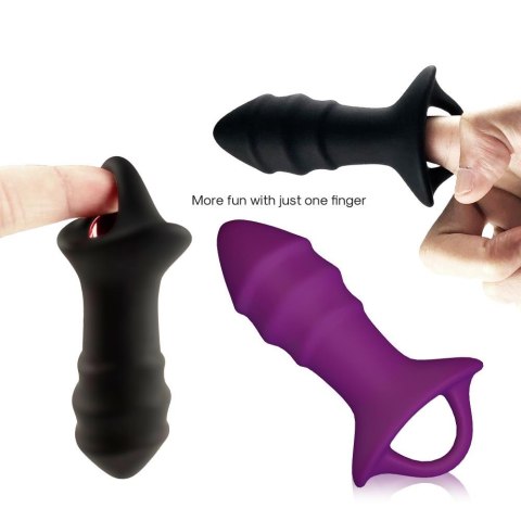 Korek analny wibrujący plug zatyczka 9 trybów 11cm Korek analny wibrujący plug zatyczka 9 trybów 11cm