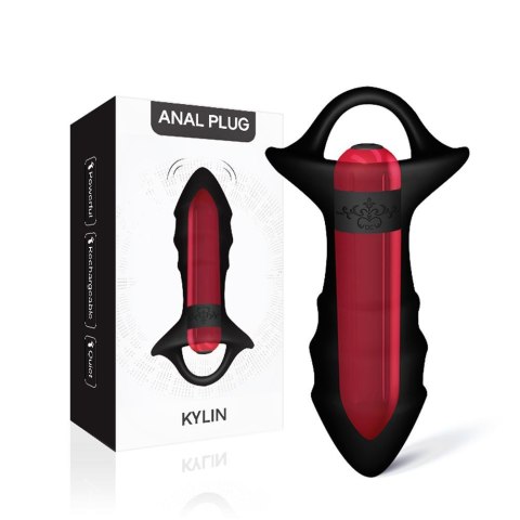 Korek analny wibrujący plug zatyczka 9 trybów 11cm Korek analny wibrujący plug zatyczka 9 trybów 11cm