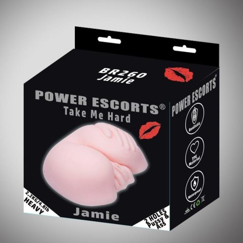 Masturbator-Take Me Hard Jamie-Pussy & Ass Masturbator 2,2kg Flesh Masturbator-Take Me Hard Jamie-Pussy & Ass Masturbator 2,2kg Flesh