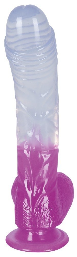 Naturalny kształt rozmiar penis dildo z jądrami 19