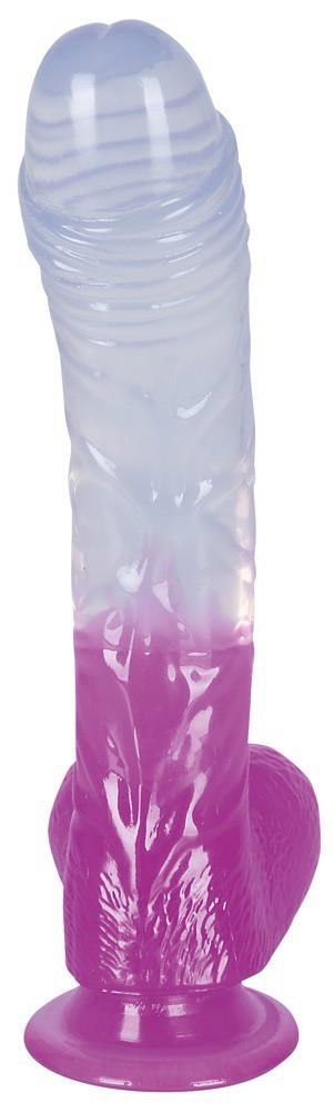 Naturalny kształt rozmiar penis dildo z jądrami 19