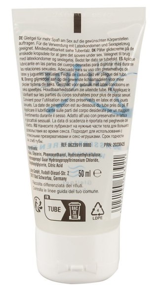 LUBRYKANT JUST GLIDE WATER-BASED 50 ML 13-0765