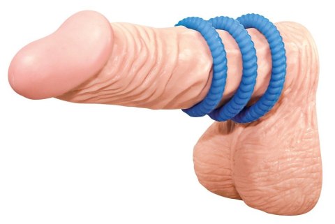 PIERŚCIEŃ LUST 3 COCK RINGS BLUE 13-0756 You2Toys PIERŚCIEŃ LUST 3 COCK RINGS BLUE 13-0756 You2Toys