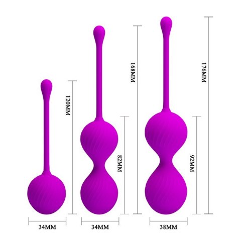KULKI PRETTY LOVE - KEGEL BALL 05-0664 KULKI PRETTY LOVE - KEGEL BALL 05-0664
