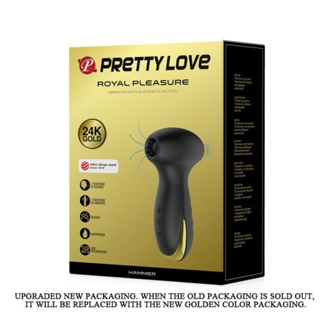 WIBRATOR PRETTY LOVE HAMMER 05-0756 WIBRATOR PRETTY LOVE HAMMER 05-0756