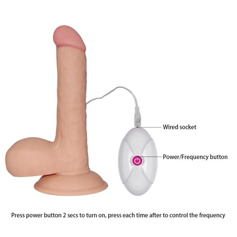 DILDO 7.5 THE ULTRA SOFT DUDE VIBRATING 24-0040 DILDO 7.5 THE ULTRA SOFT DUDE VIBRATING 24-0040