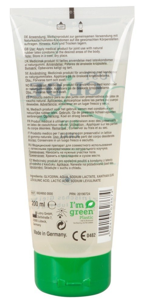 JUST GLIDE BIO ANAL 200 ML 13-8650 Just Glide JUST GLIDE BIO ANAL 200 ML 13-8650 Just Glide