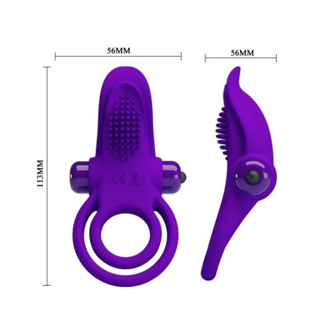 PIERŚCIEŃ PRETTY LOVE - VIBRANT PENIS RING 05-1125 PRETTY LOVE