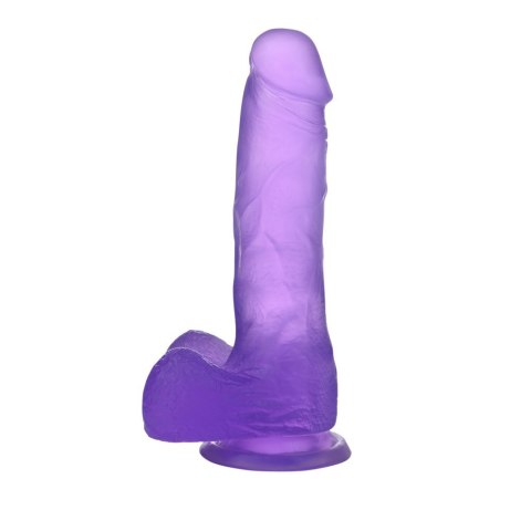 DILDO 7'' JELLY STUDS FIOLETOWE 24-0075 DILDO 7'' JELLY STUDS FIOLETOWE 24-0075