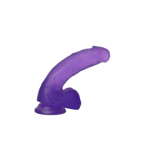 DILDO 7'' JELLY STUDS FIOLETOWE 24-0075 DILDO 7'' JELLY STUDS FIOLETOWE 24-0075