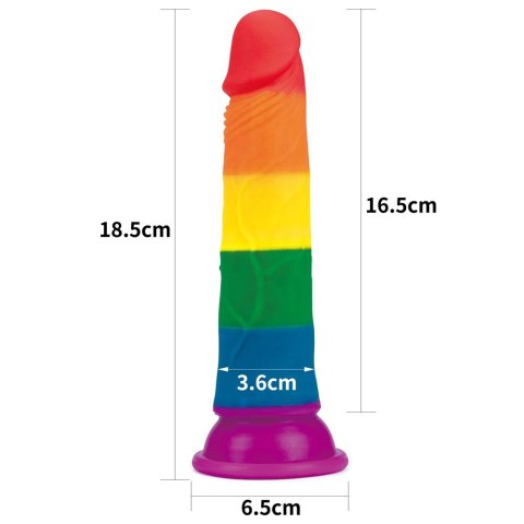 DILDO 7'' PRIDER DILDO 24-0140 DILDO 7'' PRIDER DILDO 24-0140