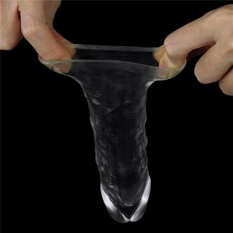 FLAWLESS CLEAR PENIS SLEEVE ADD 1'' 24-0115 LOVETOY