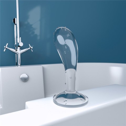 KOREK ANALNY FLAWLESS CLEAR PROSTATE PLUG 6.0'' 24-0133 KOREK ANALNY FLAWLESS CLEAR PROSTATE PLUG 6.0'' 24-0133