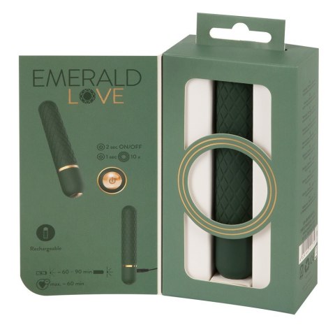Luxurious Bullet Vibrator Emerald Love 14-2486 Luxurious Bullet Vibrator Emerald Love 14-2486
