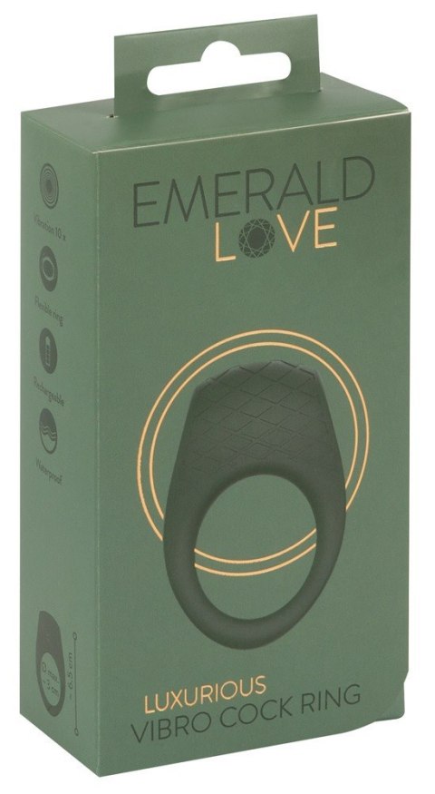 Luxurious Cock Ring Emerald Love 14-2483 Luxurious Cock Ring Emerald Love 14-2483