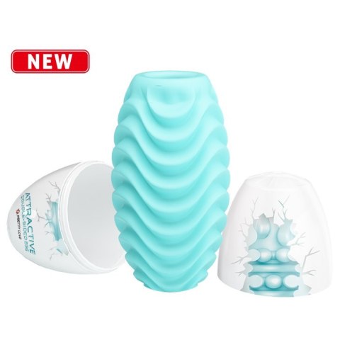 MASTURBATOR ATTRACTIVE DOUBLE-SIDED EGG 05-1239 PRETTY LOVE