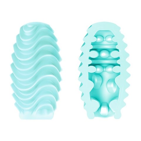 MASTURBATOR ATTRACTIVE DOUBLE-SIDED EGG 05-1239 PRETTY LOVE