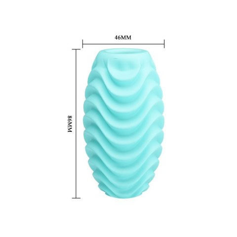 MASTURBATOR ATTRACTIVE DOUBLE-SIDED EGG 05-1239 PRETTY LOVE