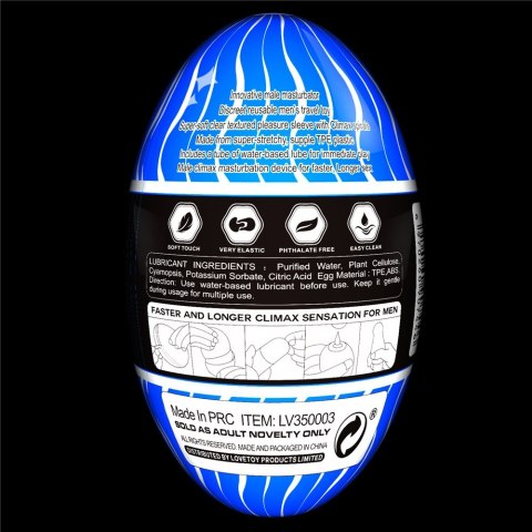MASTURBATOR GIANT EGG 24-0085 MASTURBATOR GIANT EGG 24-0085