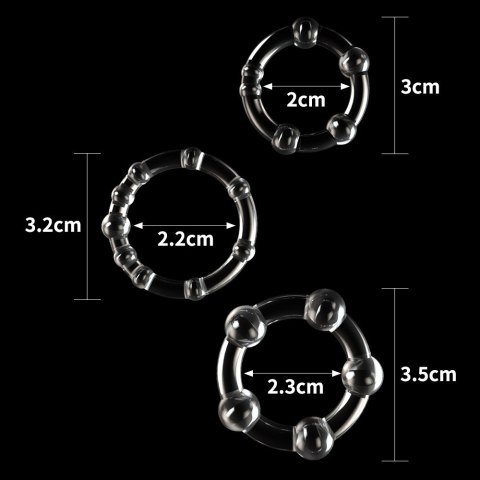 PIERŚCIENIE POWER PLUS TRIPLE BEADED RING SET 24-0139 PIERŚCIENIE POWER PLUS TRIPLE BEADED RING SET 24-0139