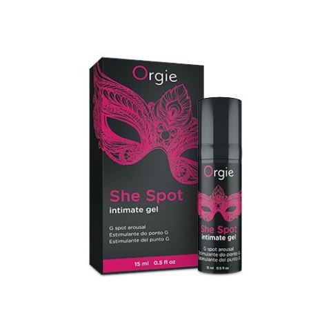 ŻEL STYMULUJĄCY SHE SPOT - G-SPOT AROUSAL - 15ML 27-0040 ŻEL STYMULUJĄCY SHE SPOT - G-SPOT AROUSAL - 15ML 27-0040