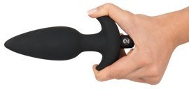 Korek analny z wibracjami plug zatyczka 17cm 5tryb