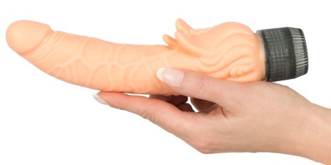 Realistyczny penis wibrator z żyłami wypustki 21cm