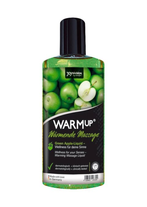 Rozgrzewający smakowy żel do masażu 150ml jabłko Rozgrzewający smakowy żel do masażu 150ml jabłko