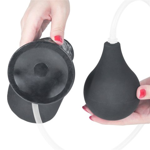 DILDO 10'' SQUIRT EXTREME DILDO - BLACK 24-0253 DILDO 10'' SQUIRT EXTREME DILDO - BLACK 24-0253