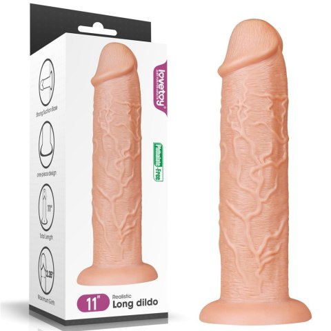 DILDO 11'' REALISTIC LONG DILDO 24-0204 DILDO 11'' REALISTIC LONG DILDO 24-0204