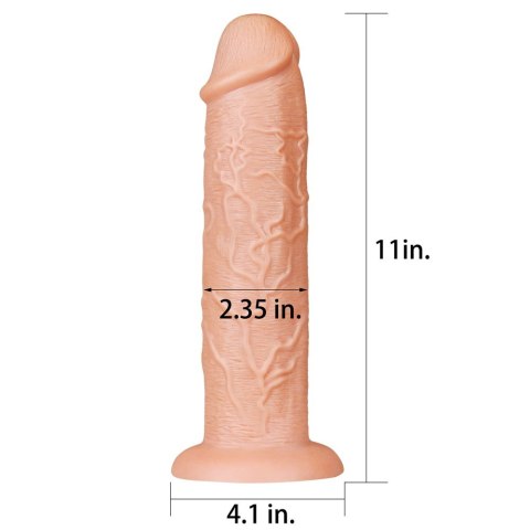 DILDO 11'' REALISTIC LONG DILDO 24-0204 DILDO 11'' REALISTIC LONG DILDO 24-0204