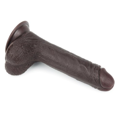 DILDO 7'' SLIDING SKIN DUAL LAYER DONG - BLACK 24-0221 DILDO 7'' SLIDING SKIN DUAL LAYER DONG - BLACK 24-0221